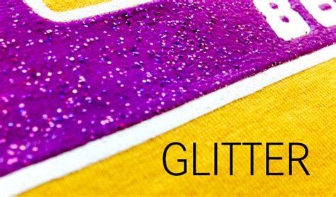 Sparkle and Shine with Glitter Screen Printing Services